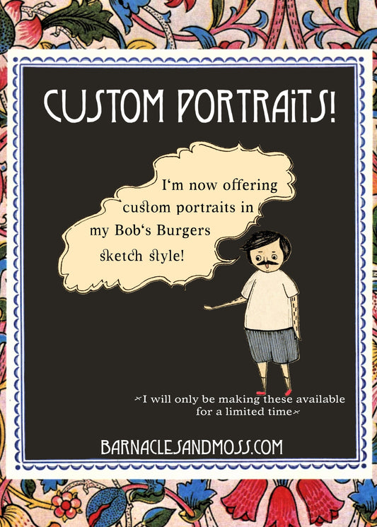 Custom Digital Illustration - Custom 400dpi Portraits