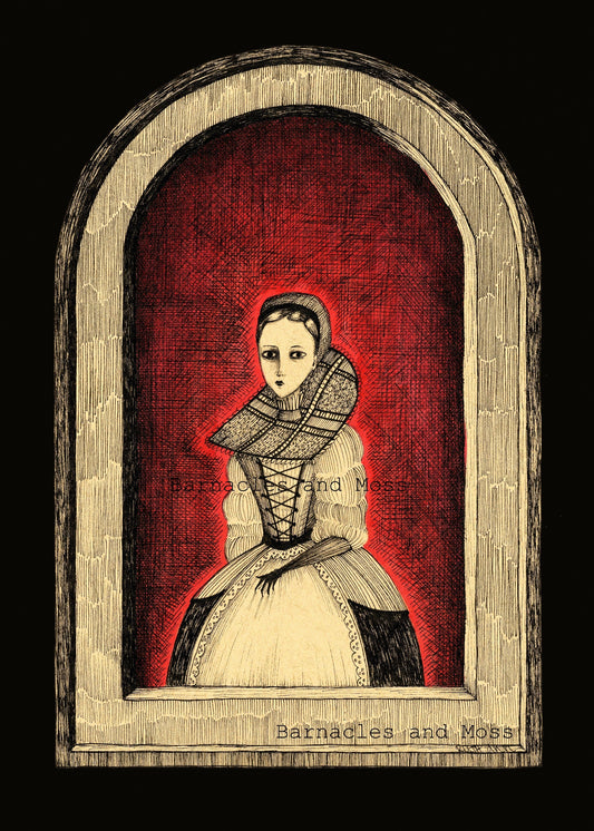 Elizabeth Báthory Fine Art Print