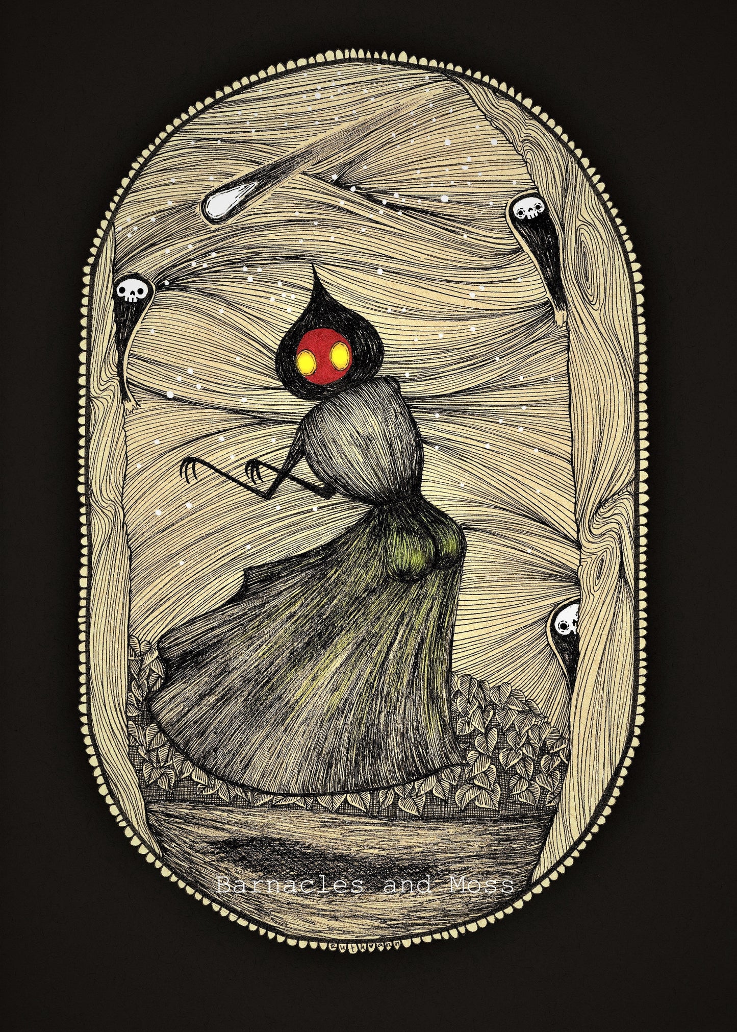 Flatwoods Monster Booty Fine Art Print