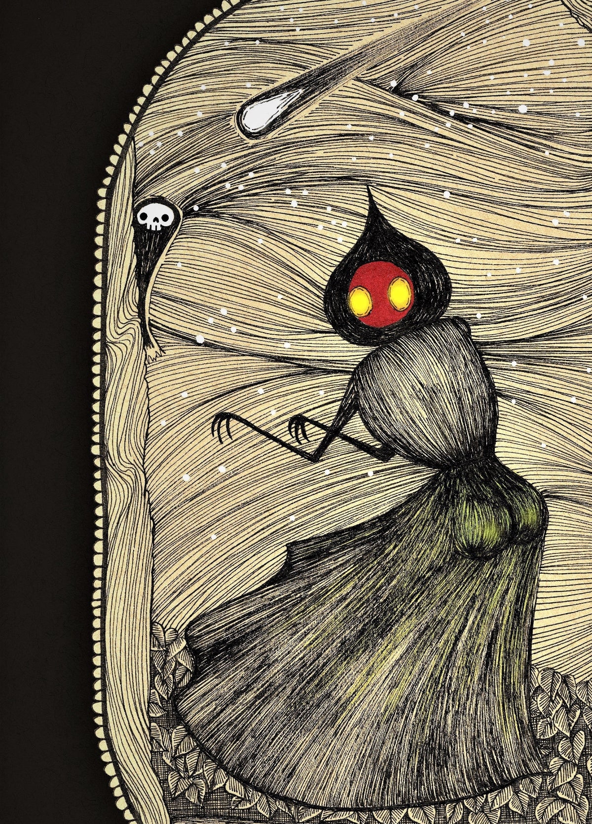 Flatwoods Monster Booty Fine Art Print