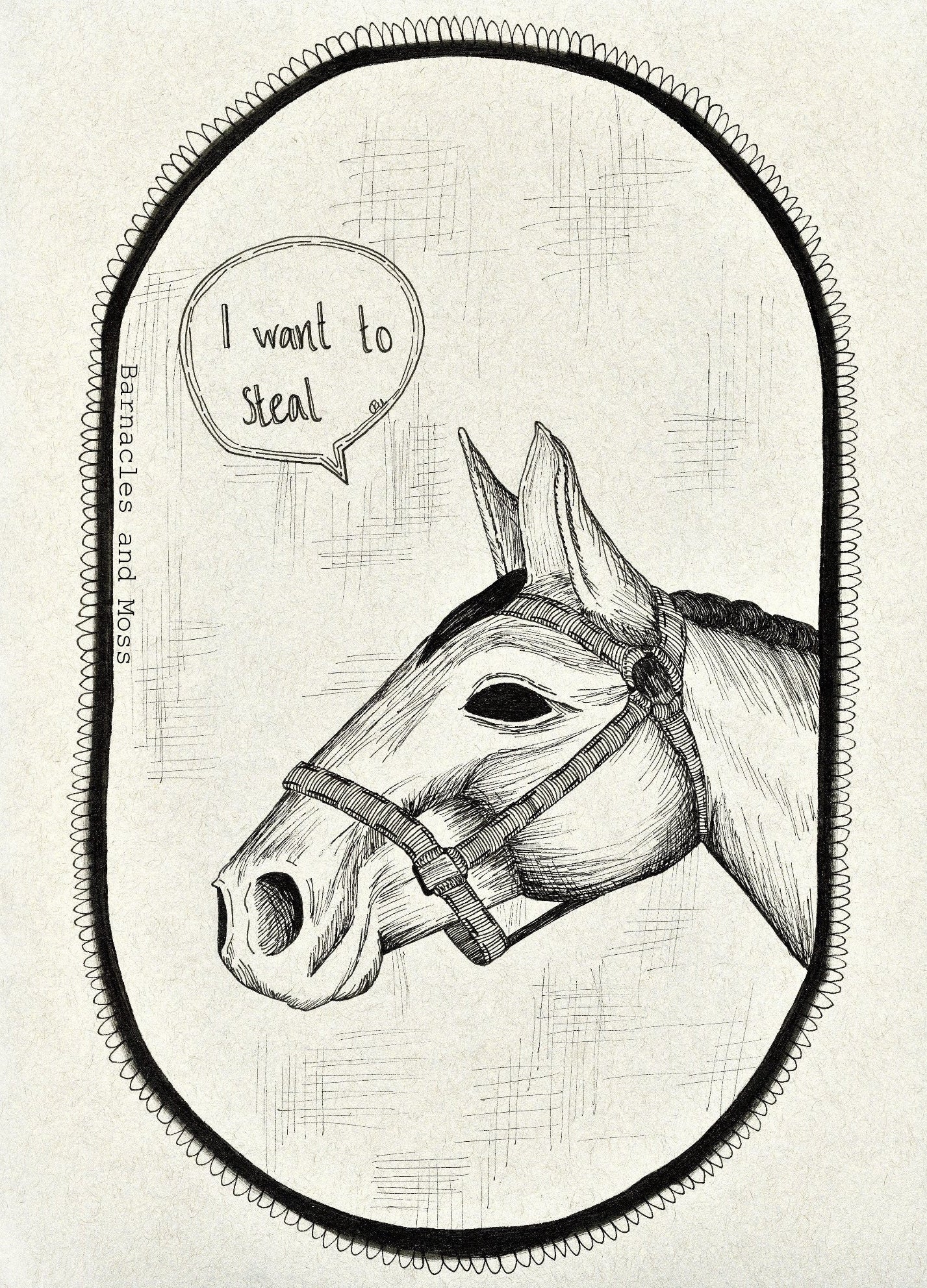 I Want To Steal Fine Art Print