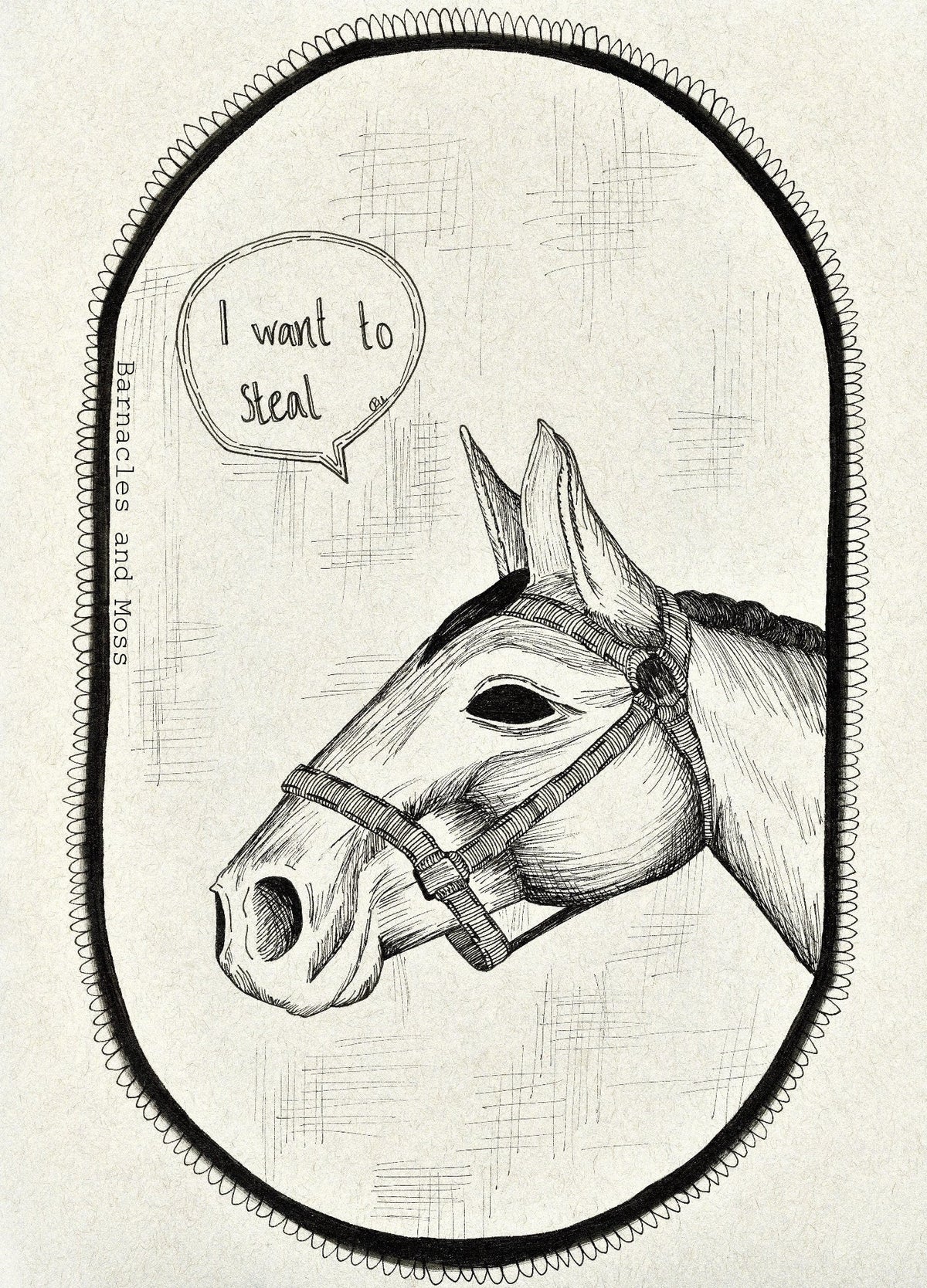 I Want To Steal Fine Art Print