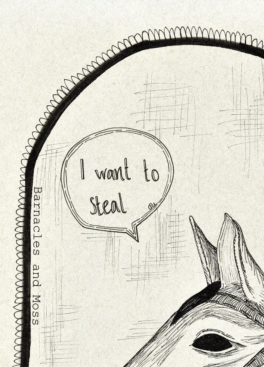 I Want To Steal Fine Art Print