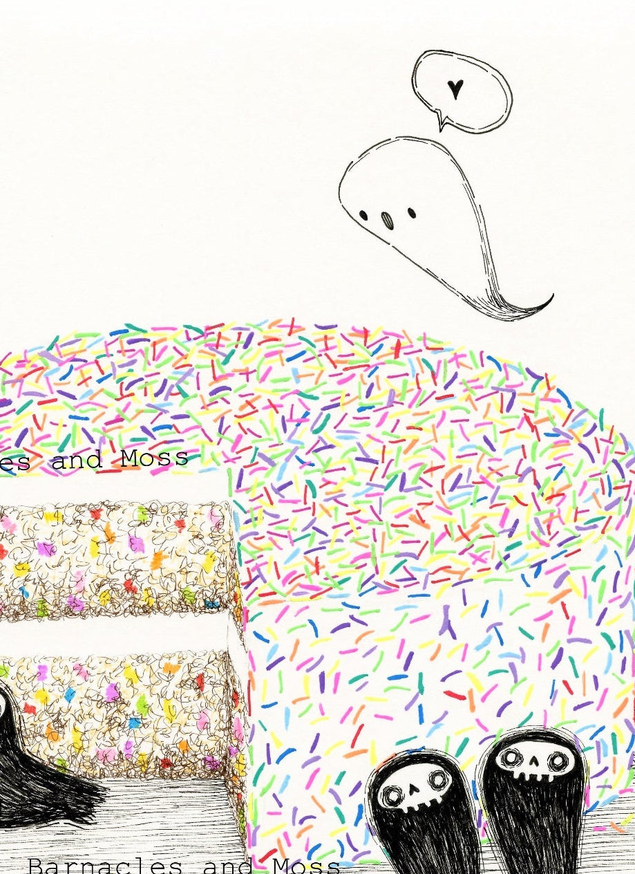 Haunted Funfetti Fine Art Print