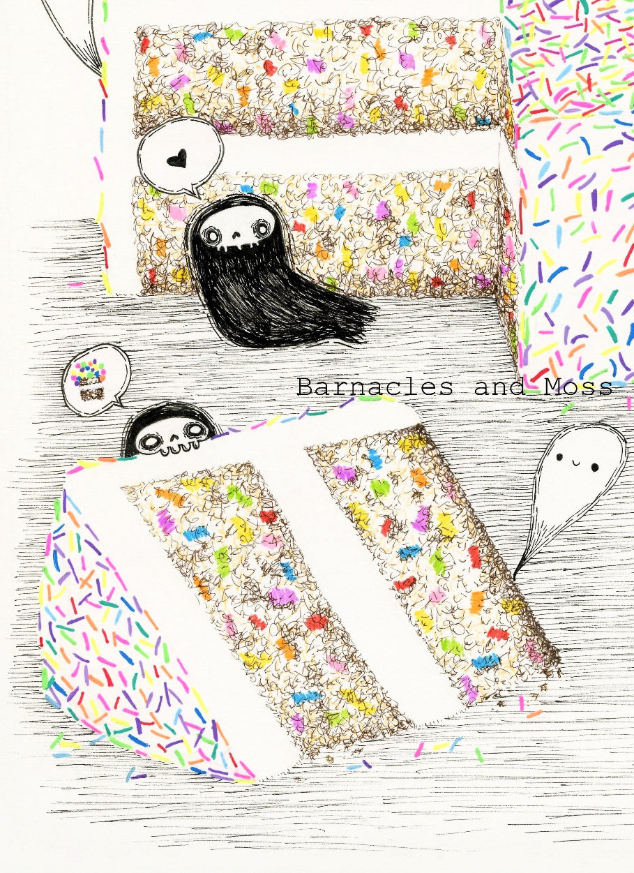Haunted Funfetti Fine Art Print