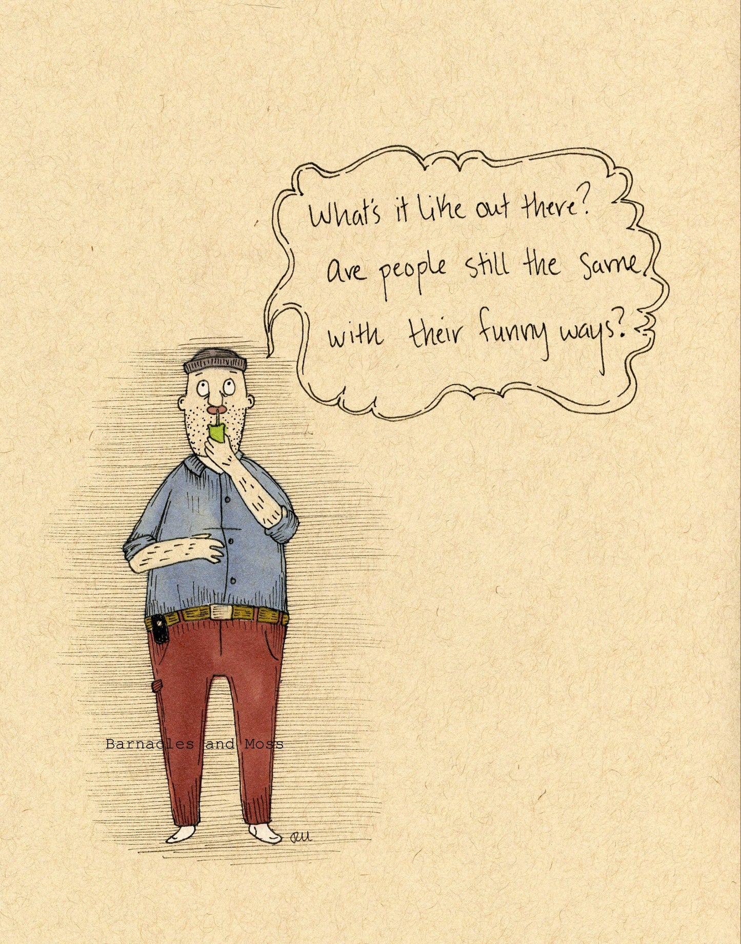 Funny Ways Fine Art Print