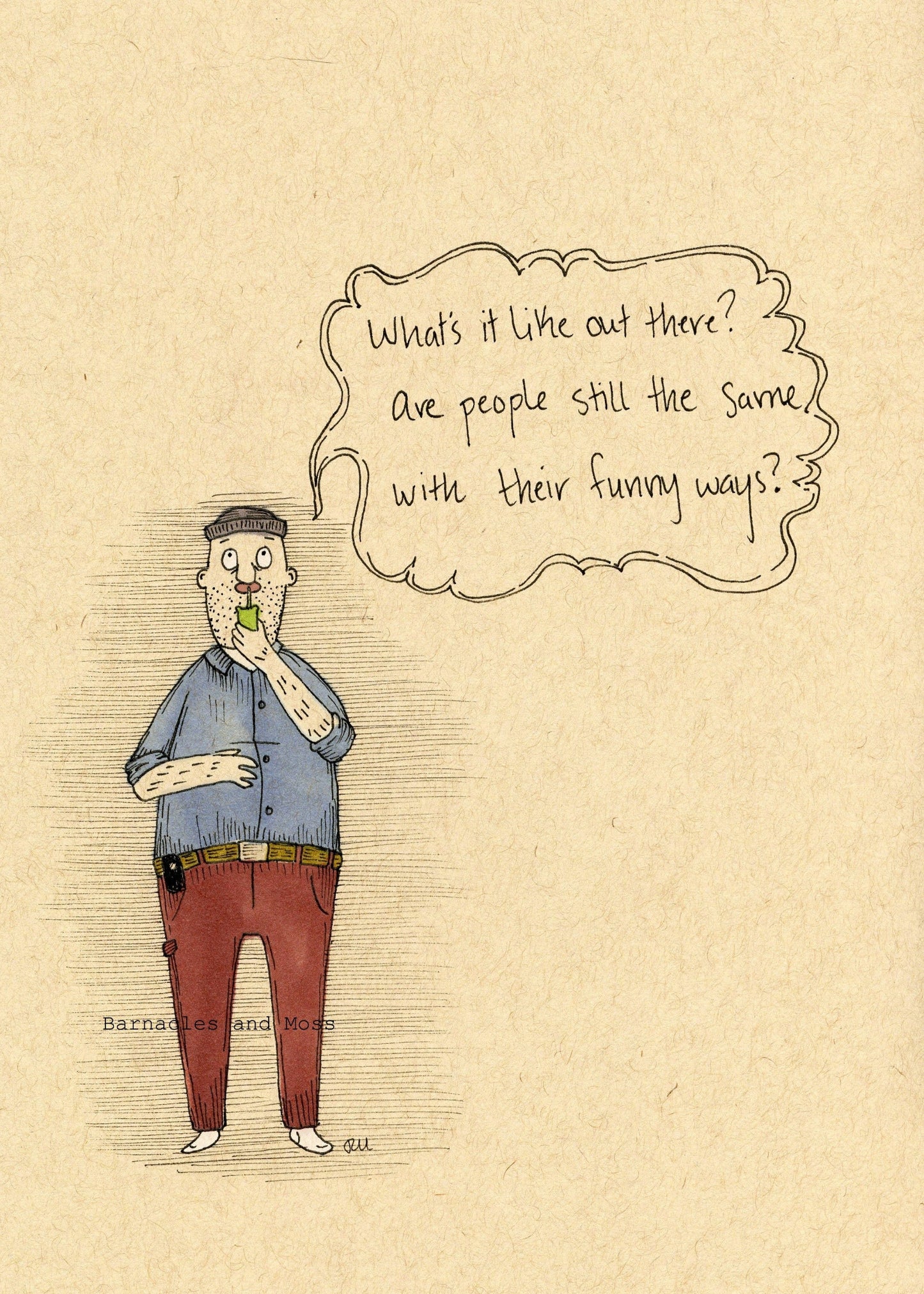 Funny Ways Fine Art Print