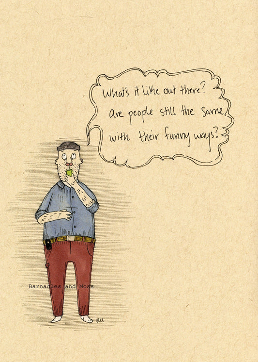 Funny Ways Fine Art Print