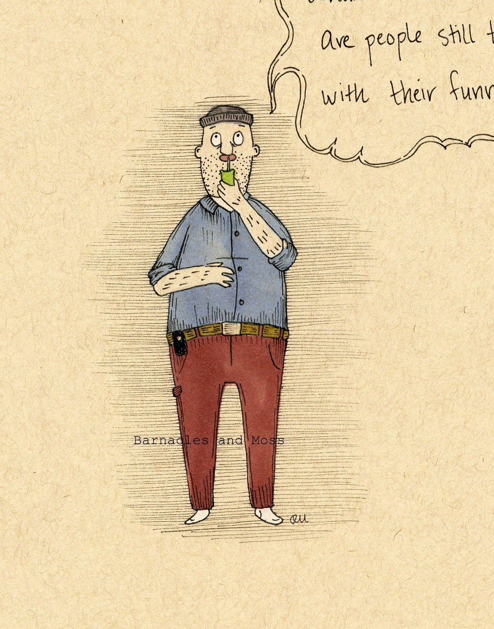 Funny Ways Fine Art Print