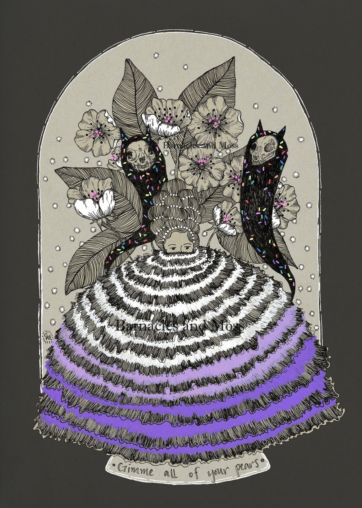 Gimme All of Your Pears Fine Art Print