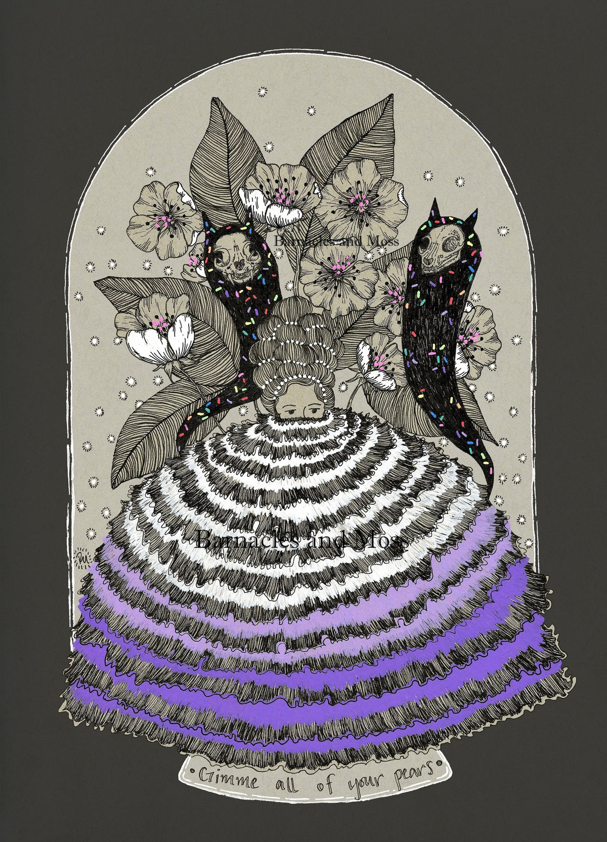 Gimme All of Your Pears Fine Art Print
