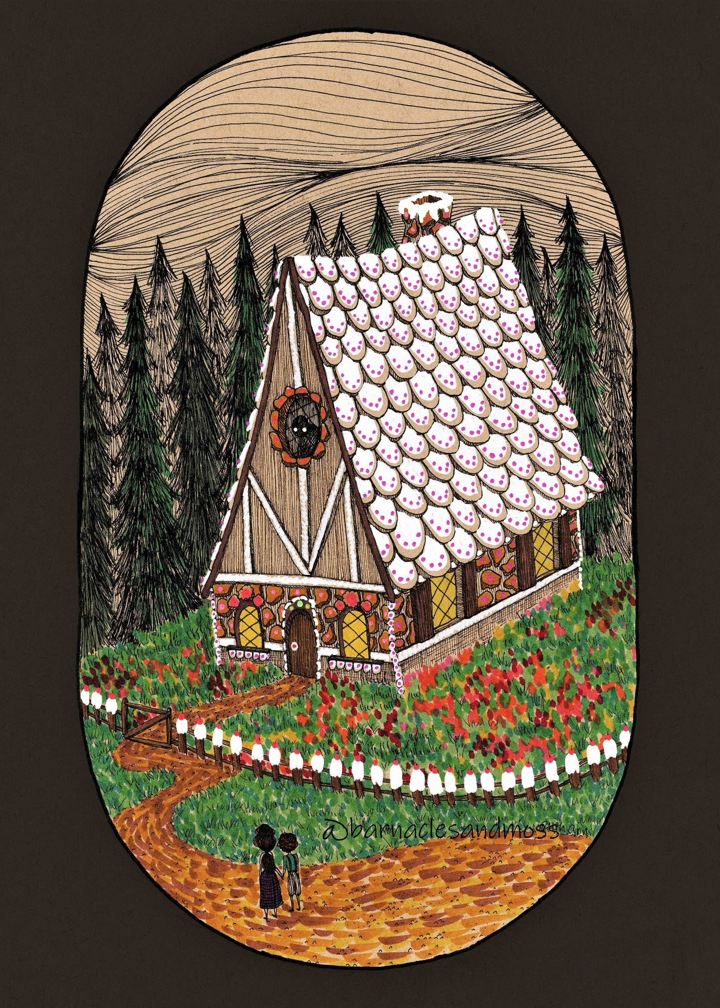 Hansel and Gretel Fine Art Print