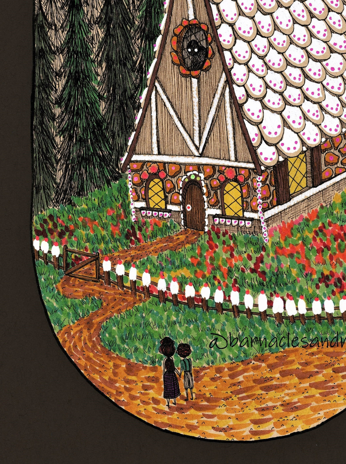 Hansel and Gretel Fine Art Print