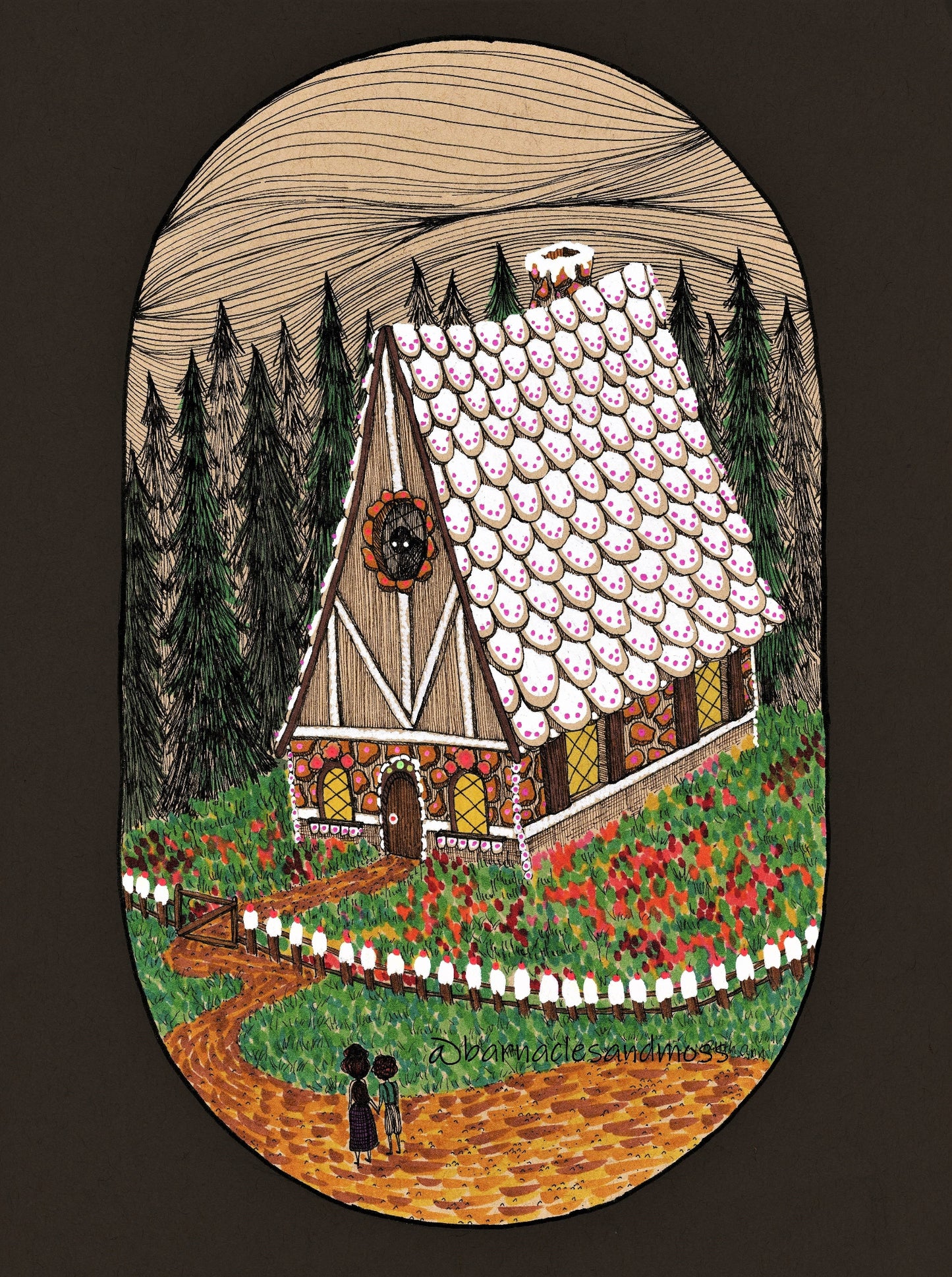 Hansel and Gretel Fine Art Print