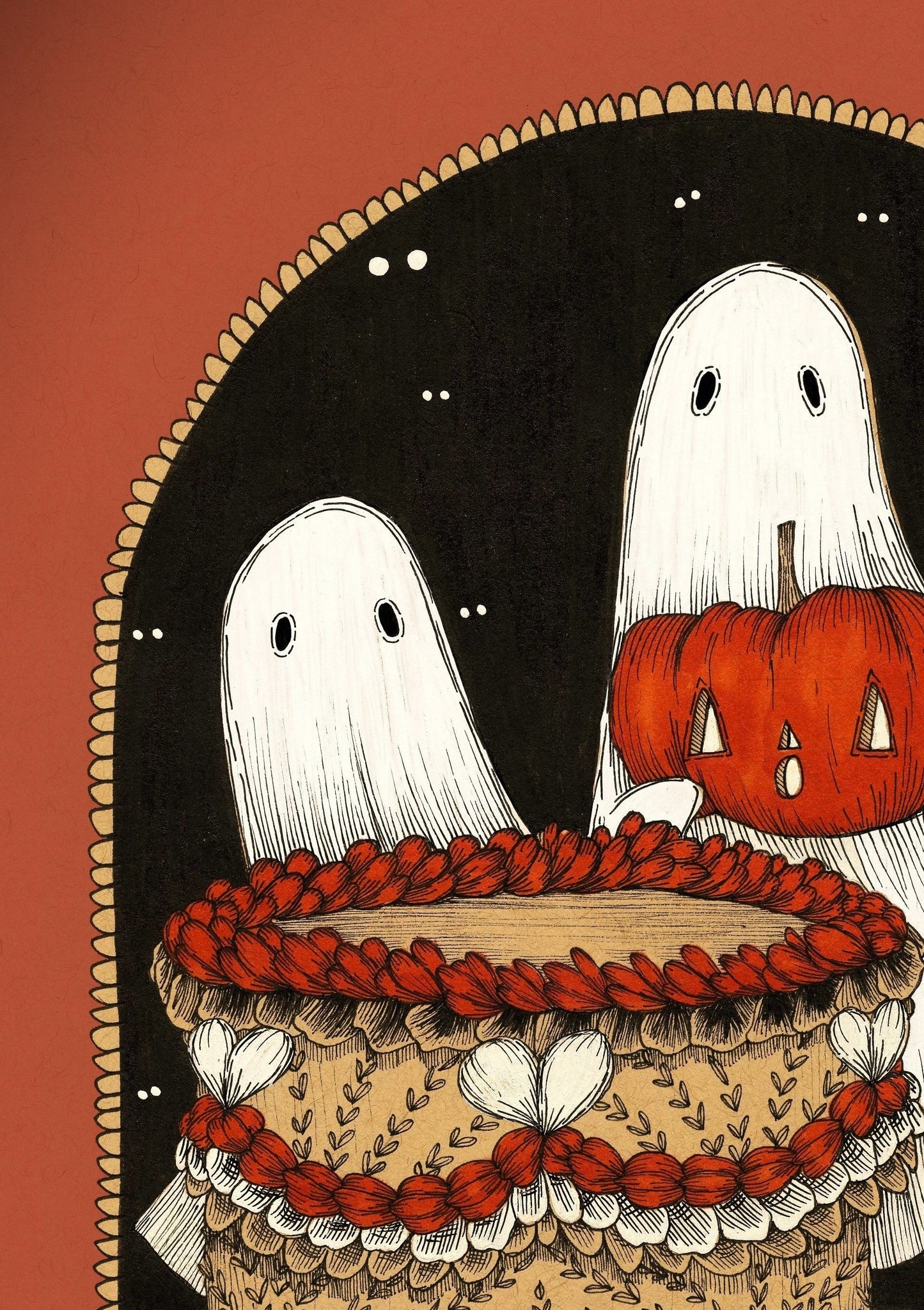 Halloween Cake Fine Art Print