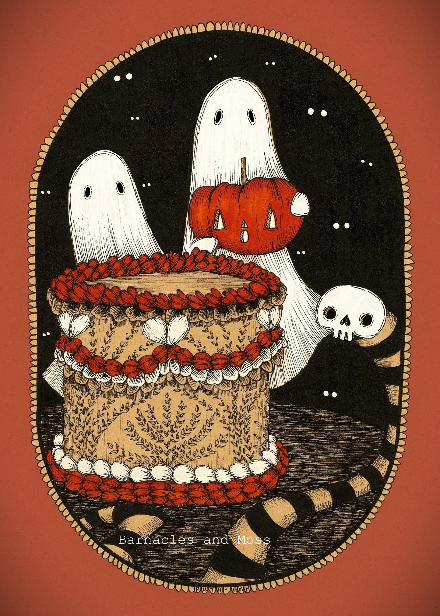 Halloween Cake Fine Art Print