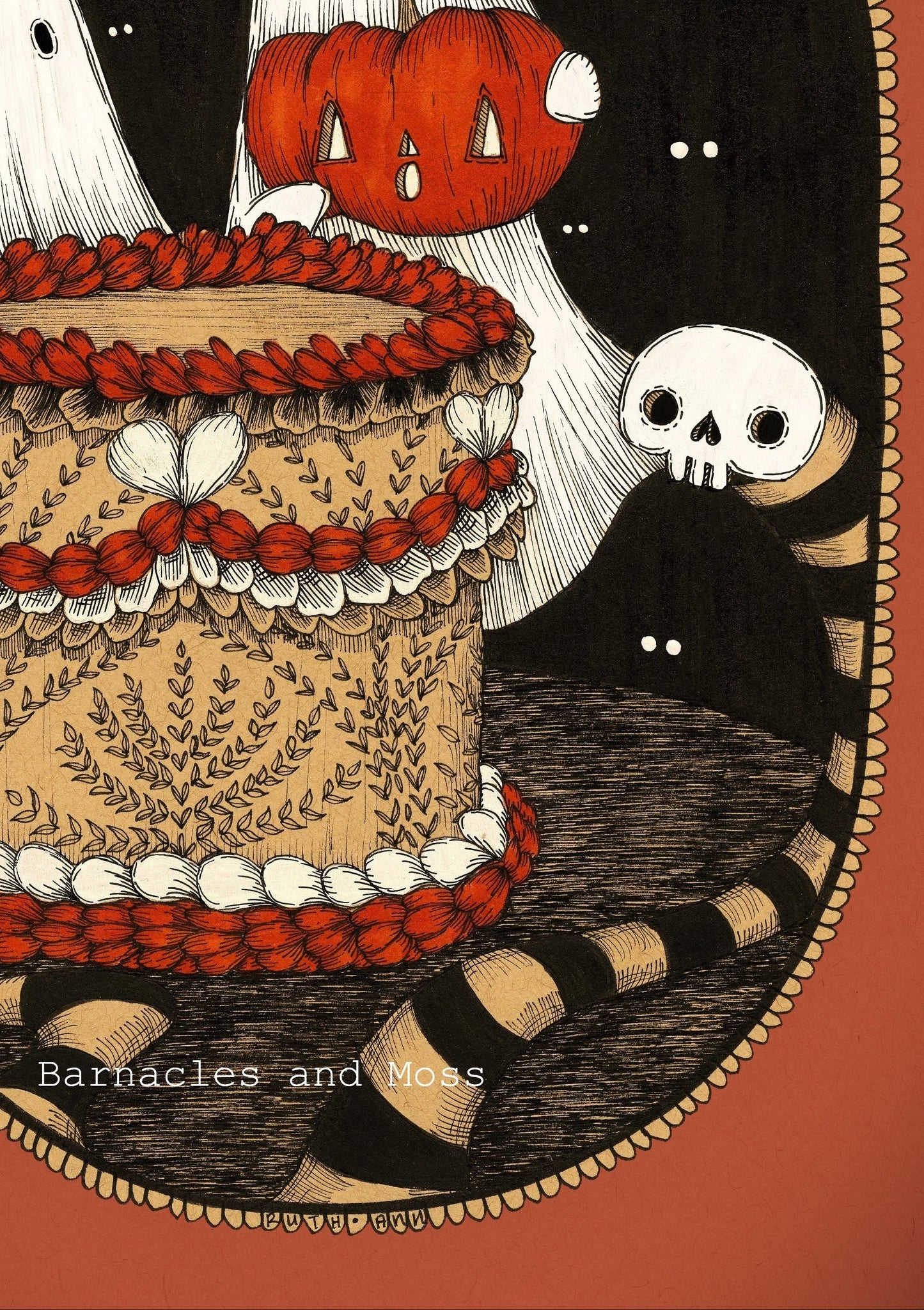 Halloween Cake Fine Art Print