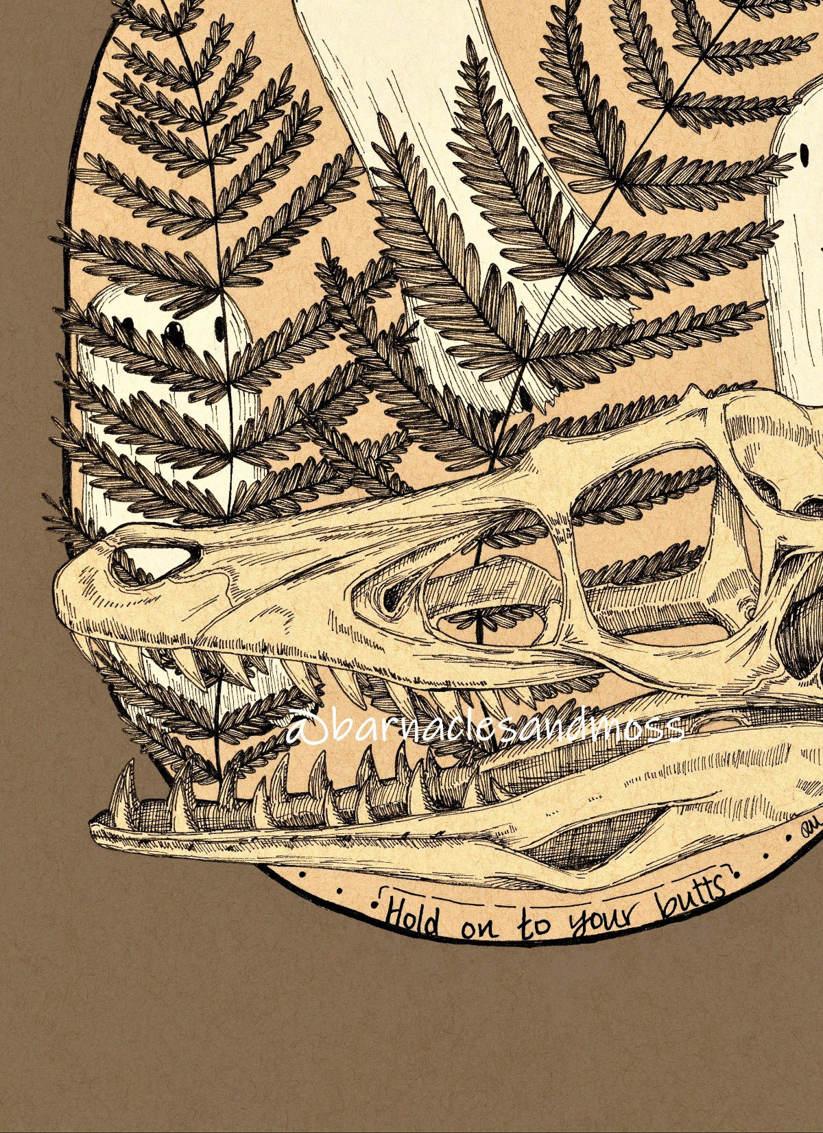 Hold On To Your Butts Fine Art Print