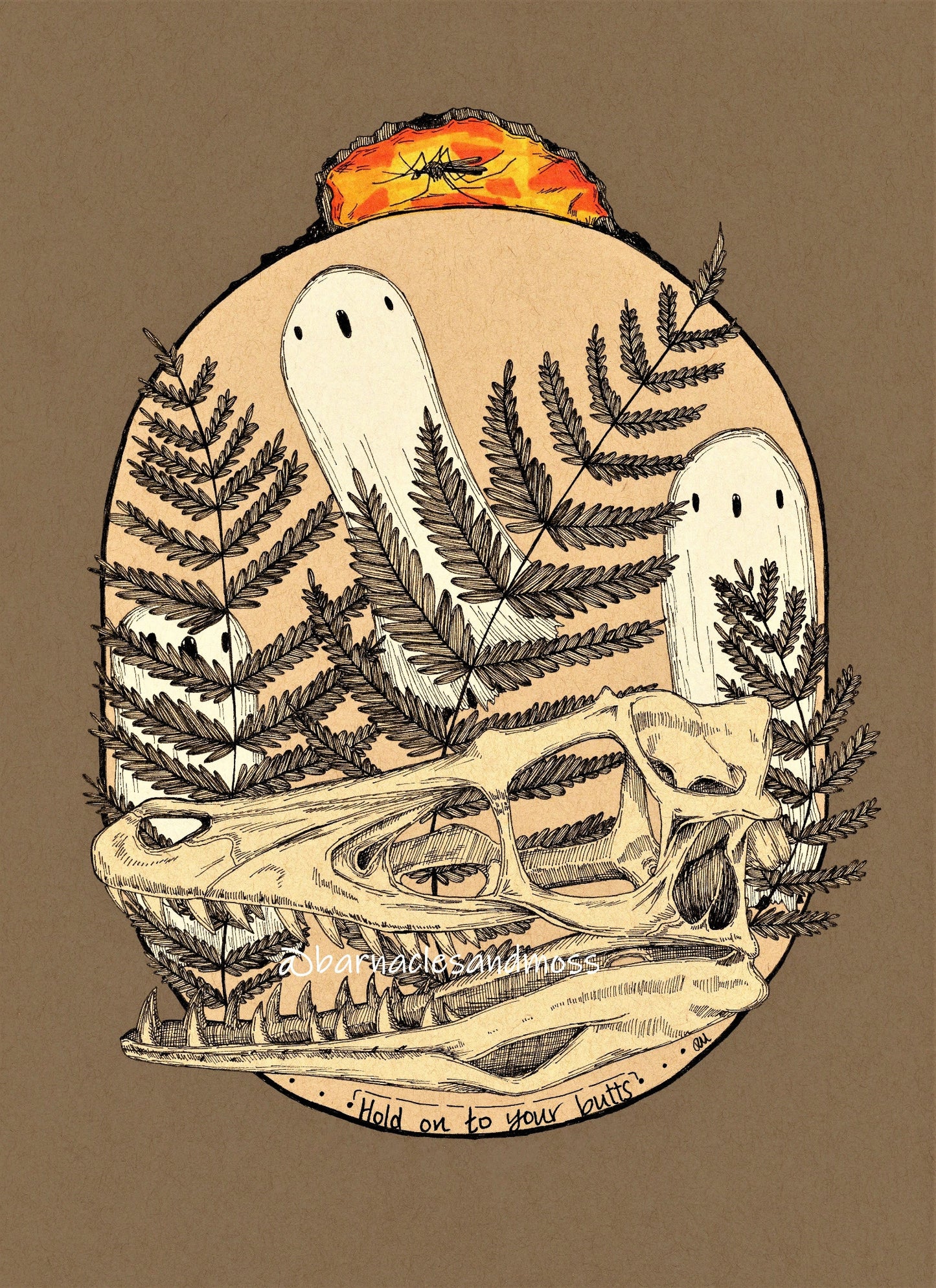 Hold On To Your Butts Fine Art Print