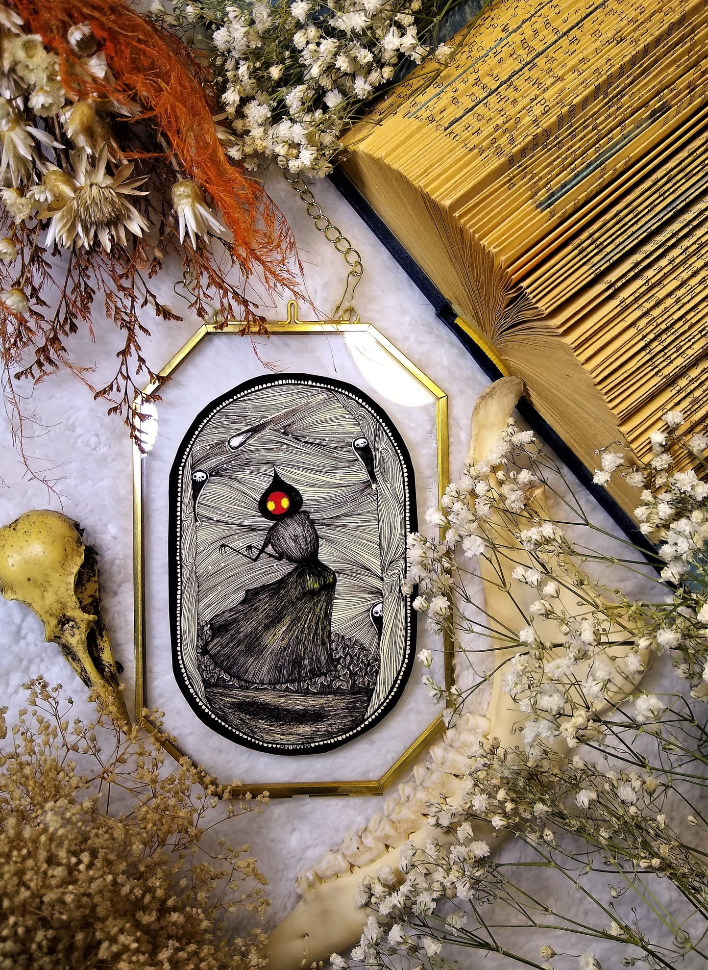 Flatwoods Monster Booty Fine Art Print