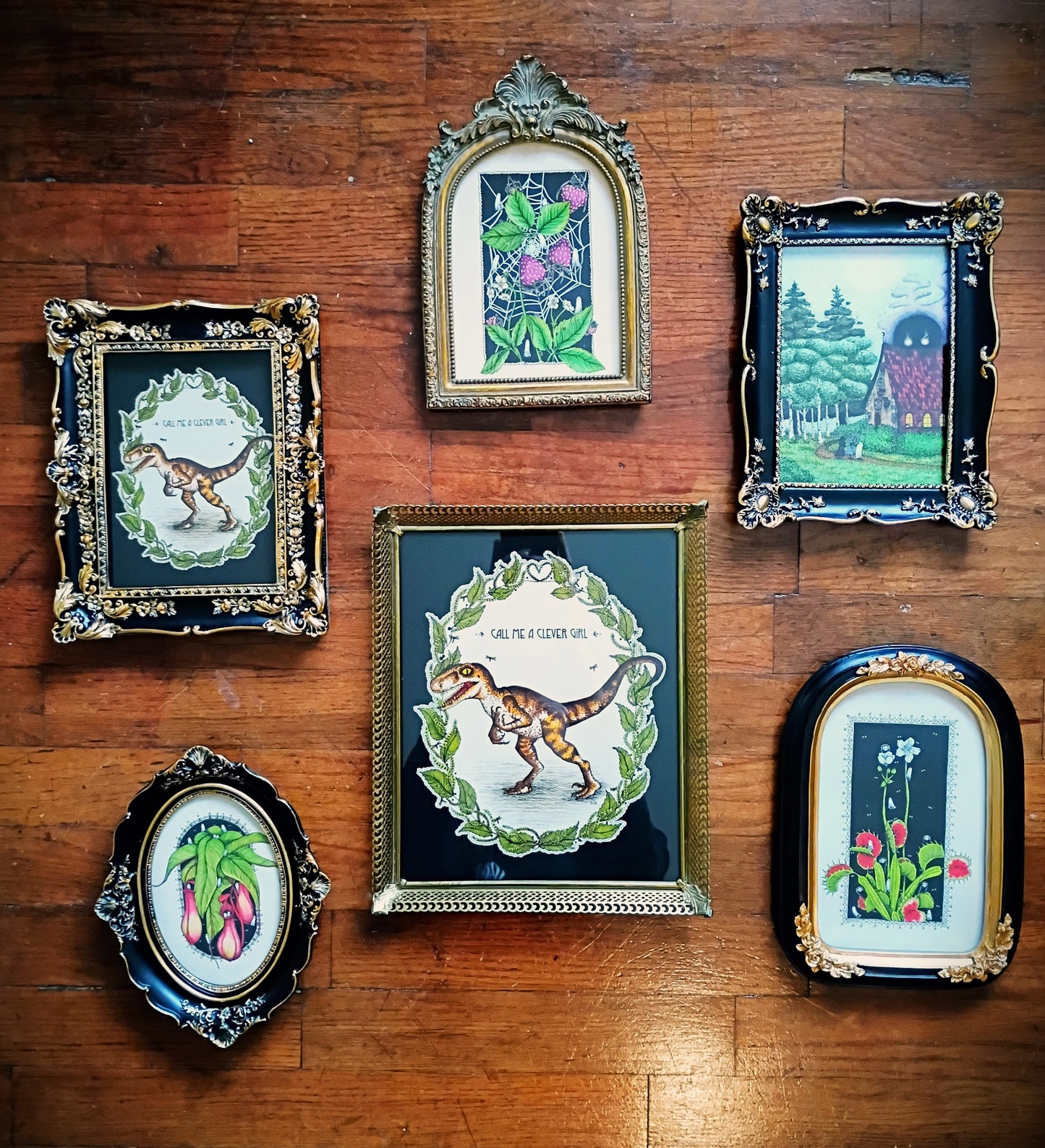Fine Art Prints in Vintage Inspired Frames