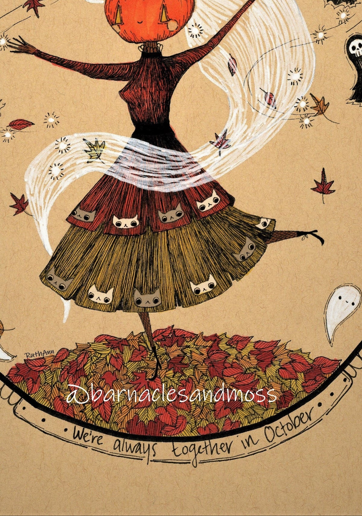 In October Fine Art Print