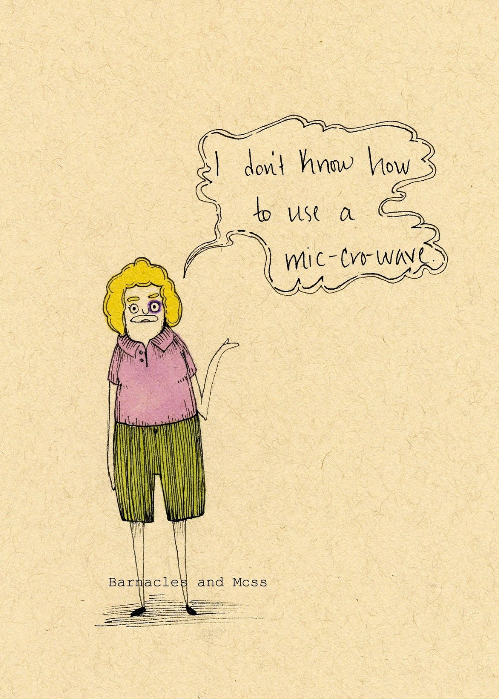 Mic-Ro-Wave Fine Art Print
