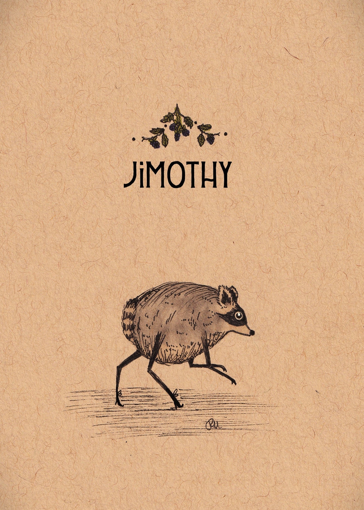 Jimothy Fine Art Print 5" x 7"