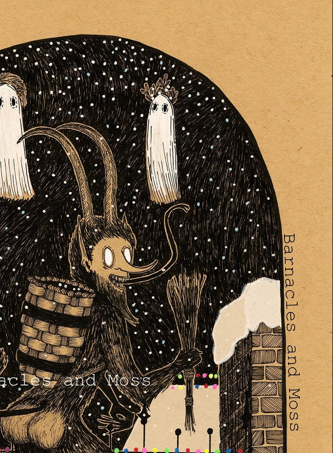 Krampus Booty Fine Art Print