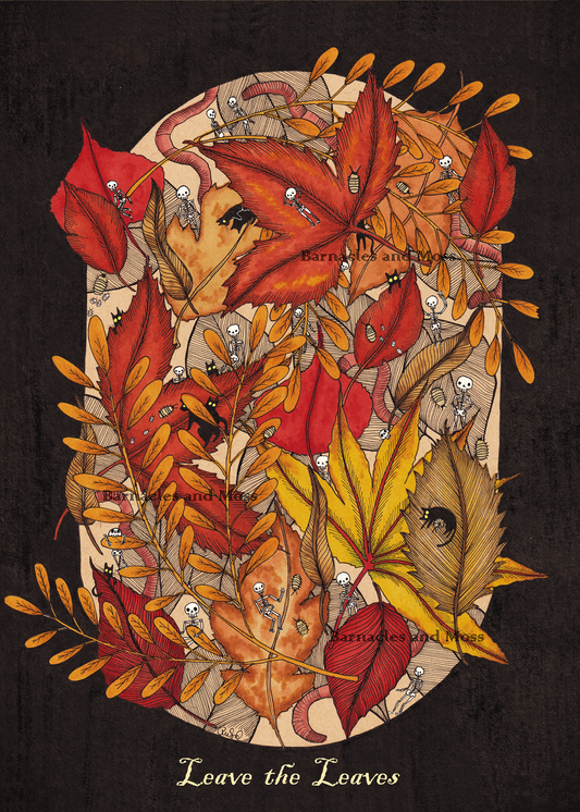 Leave the Leaves Fine Art Print