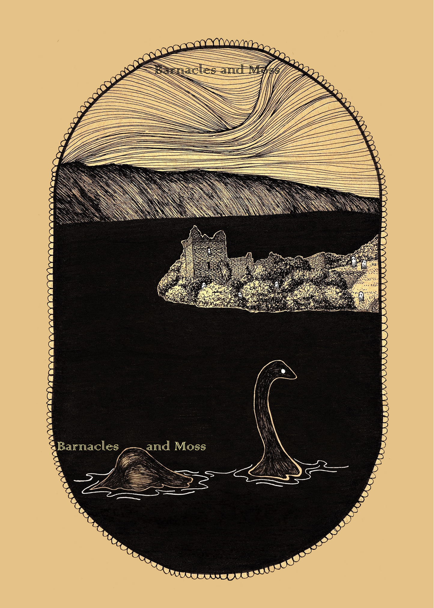 Loch Ness Booty Fine Art Print