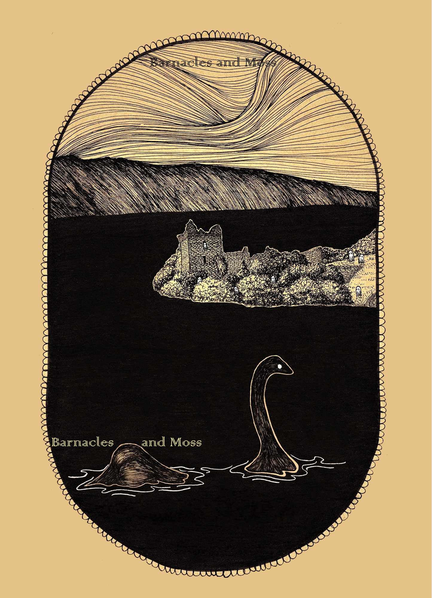 Loch Ness Booty Fine Art Print