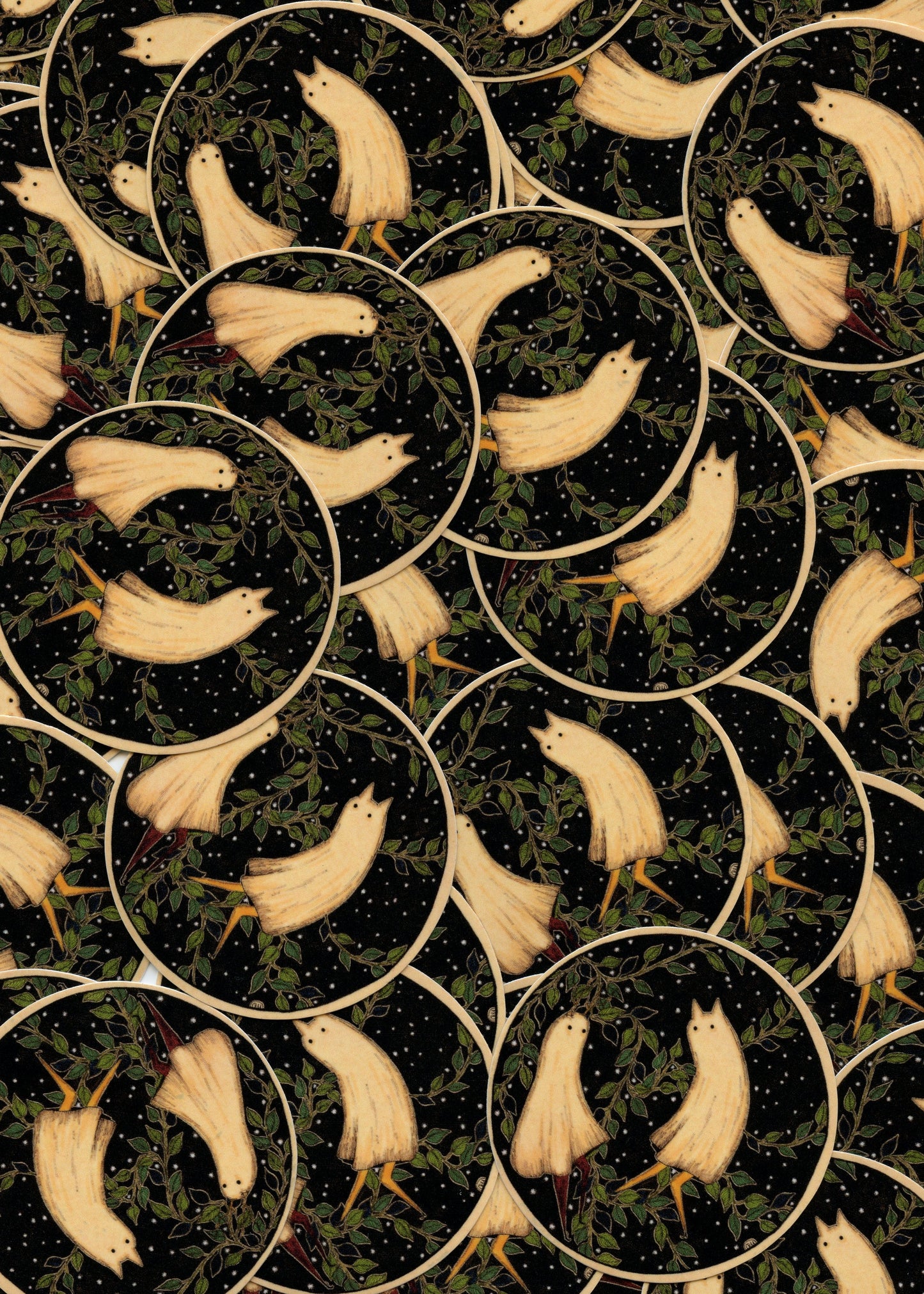 Ghost Couple - Glossy Vinyl Sticker