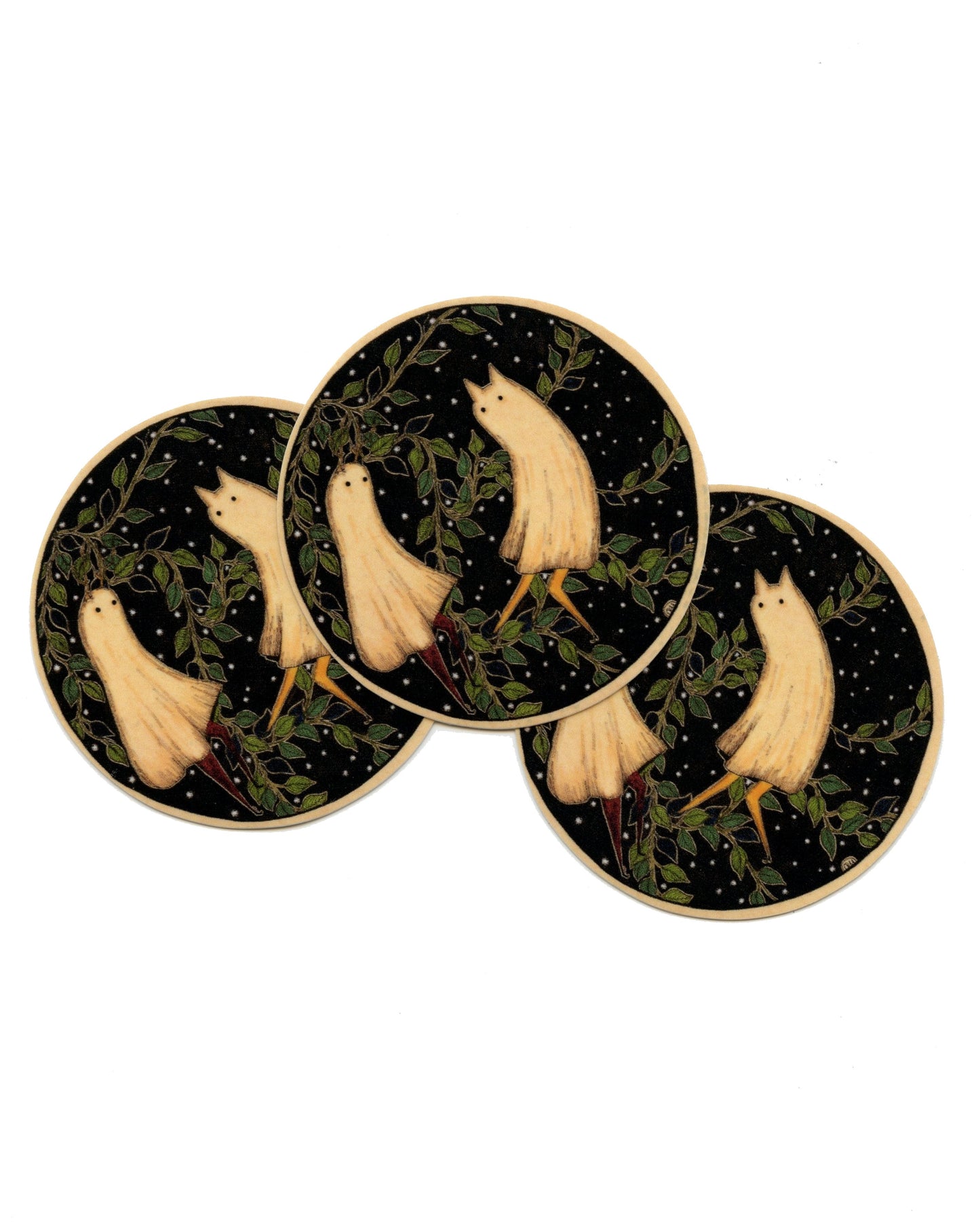 Ghost Couple - Glossy Vinyl Sticker