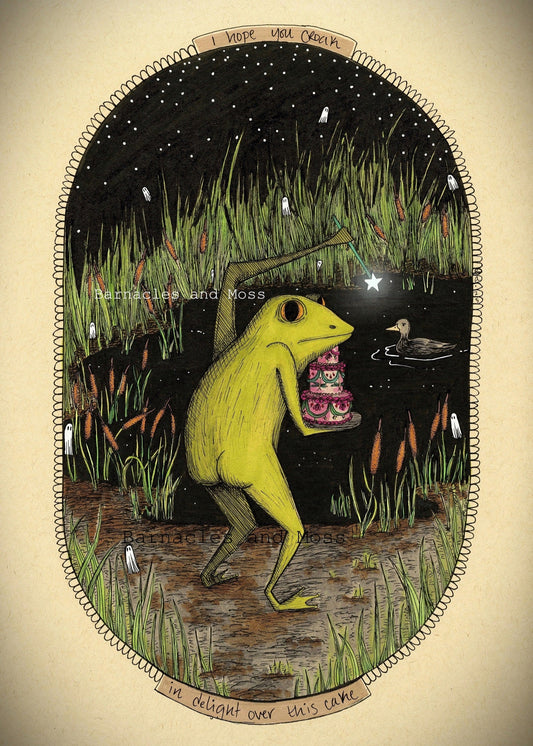 Loveland Frogman Booty Fine Art Print