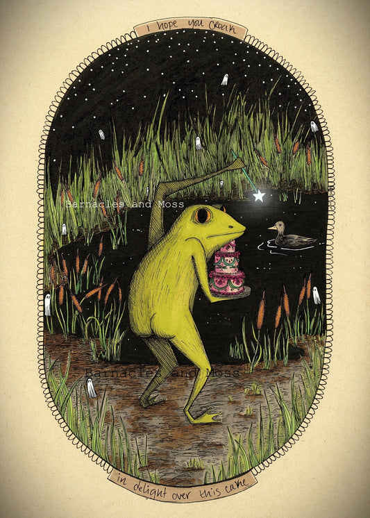 Loveland Frogman Booty Fine Art Print