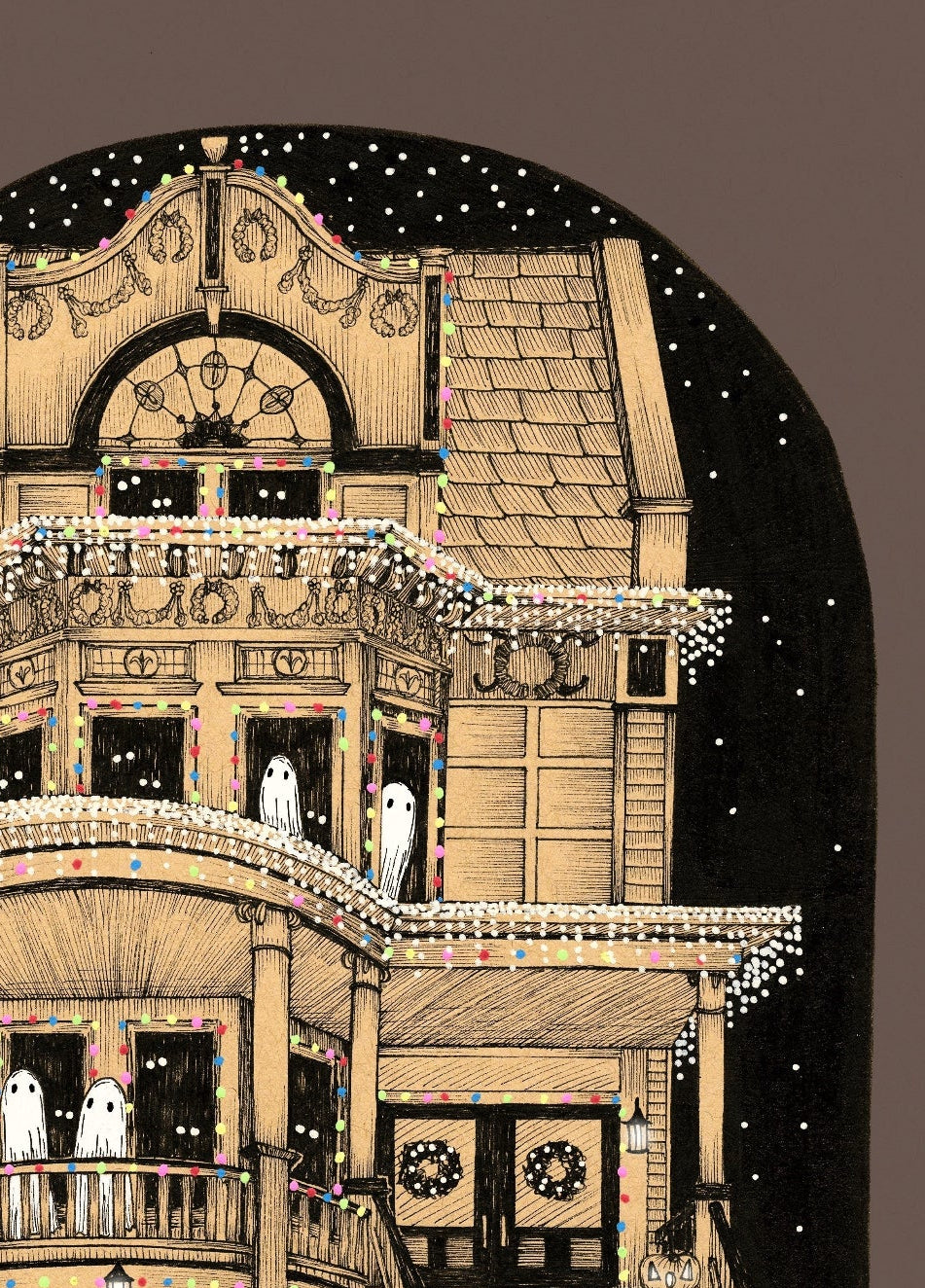Merry Creepmas Fine Art Print