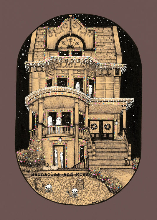 Creepmas Victorian Fine Art Print