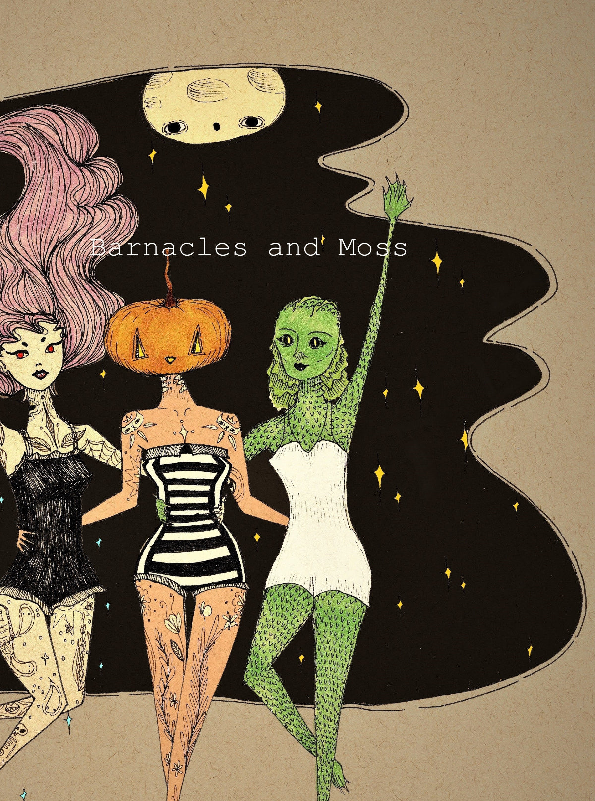 Midnight Swim Fine Art Print