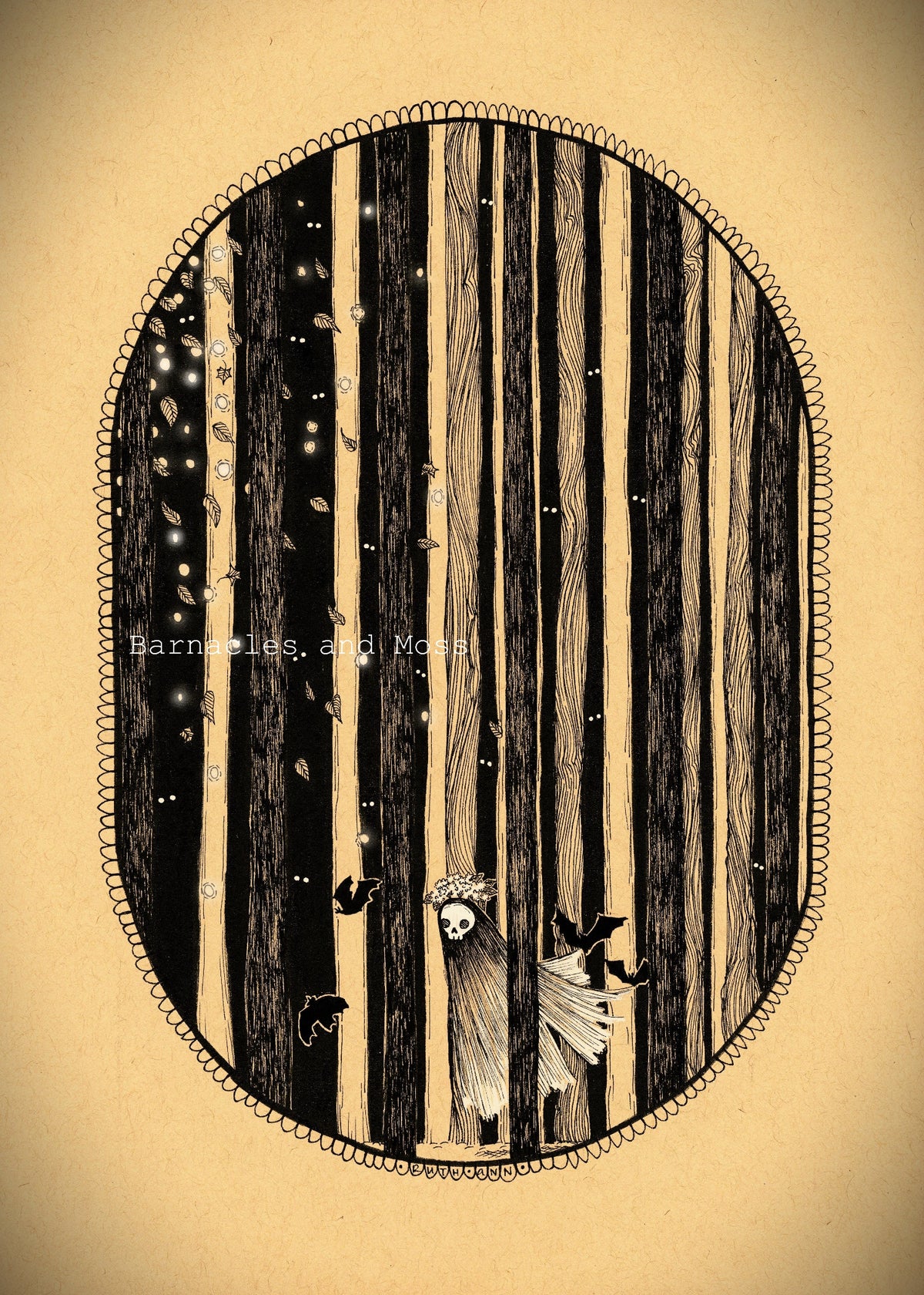 Monster Bride Fine Art Print