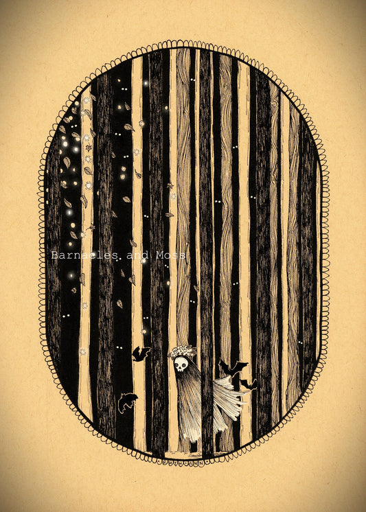 Monster Bride Fine Art Print