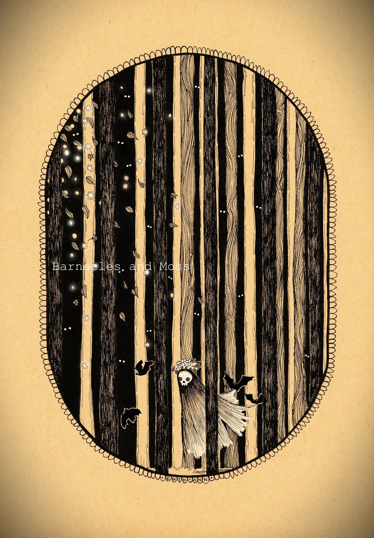 Monster Bride Fine Art Print