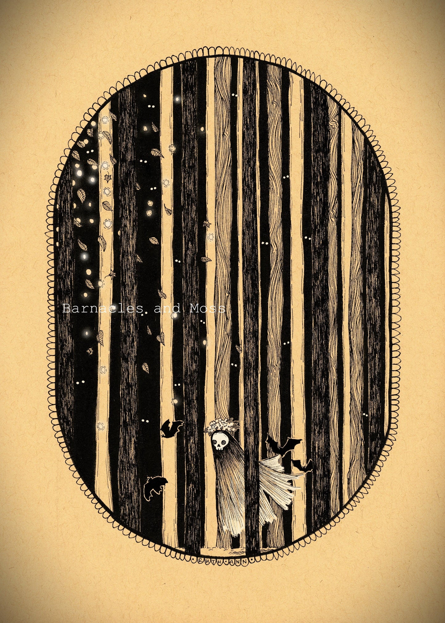 Monster Bride Fine Art Print