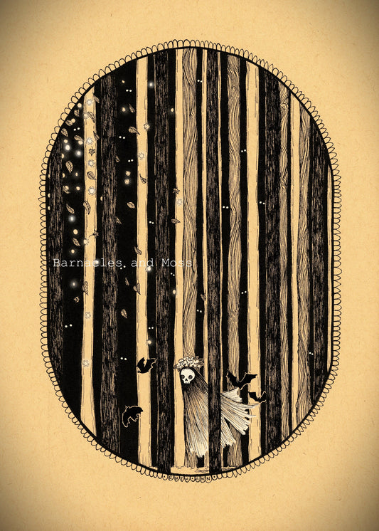 Monster Bride Fine Art Print