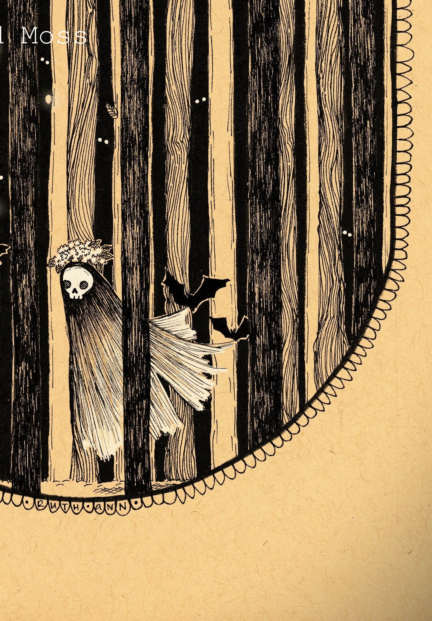 Monster Bride Fine Art Print