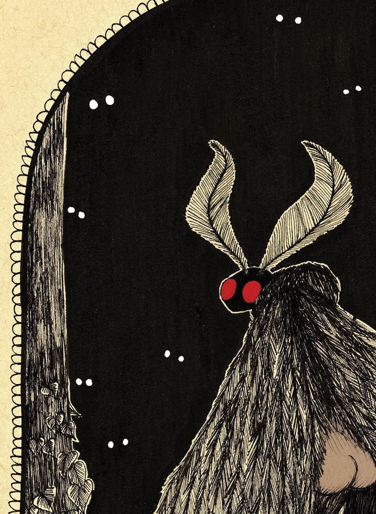 Mothman Booty Fine Art Print