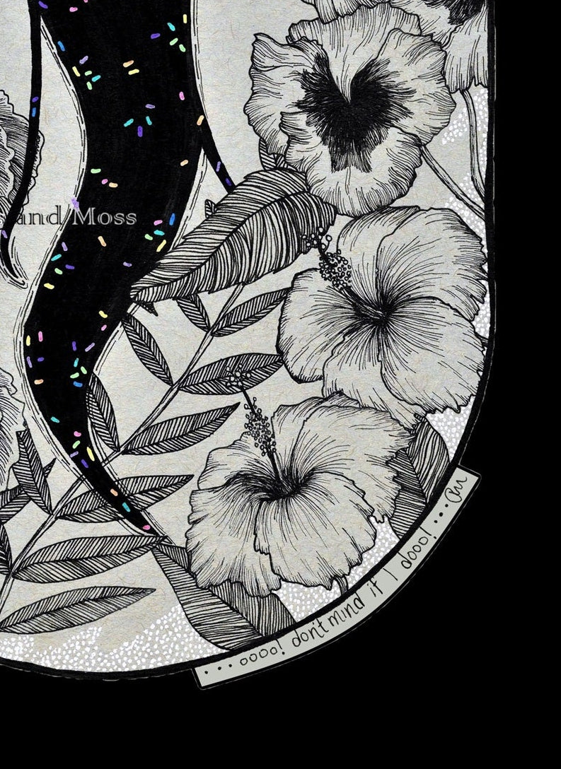 Oooo! Don't Mind if I Dooo Fine Art Print