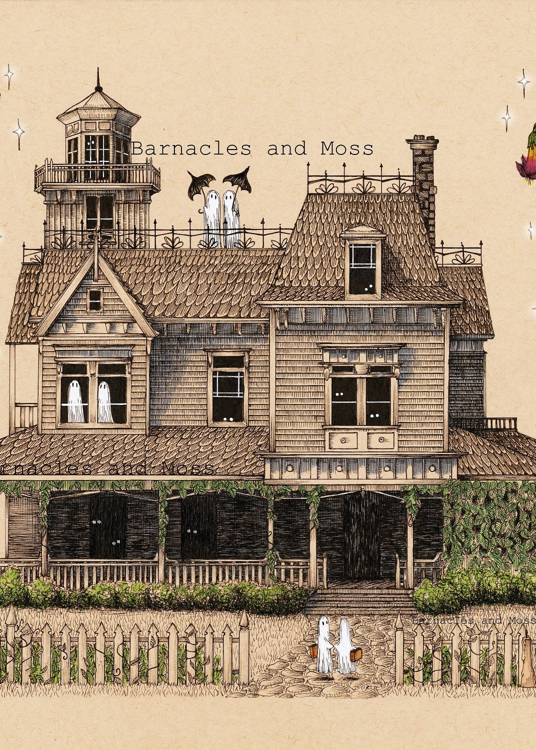 Owens Sisters House Fine Art Print