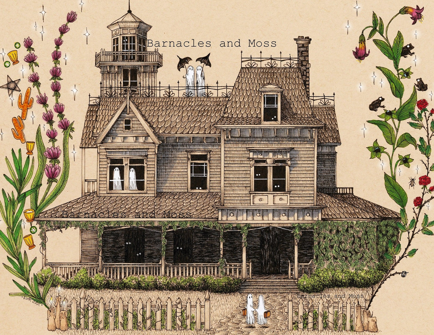 Owens Sisters House Fine Art Print