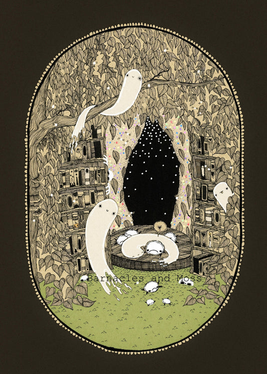 Garden Reading Nook Fine Art Print
